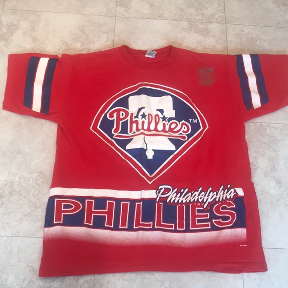 phillies t shirts vintage